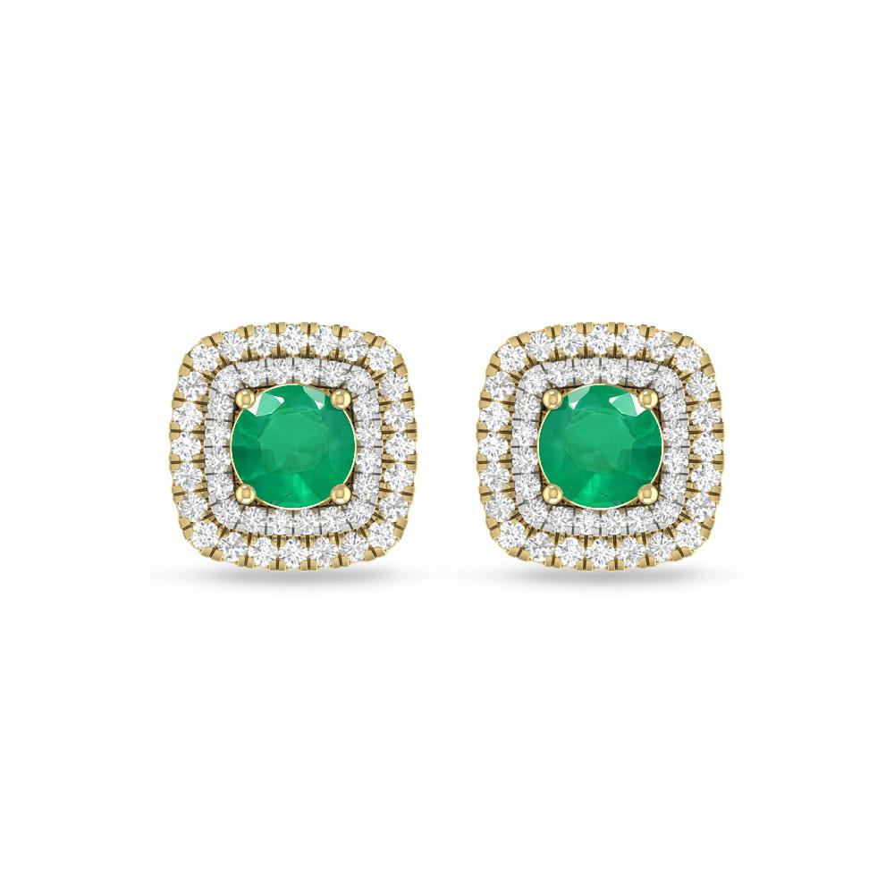 Yellow Gold - Emerald