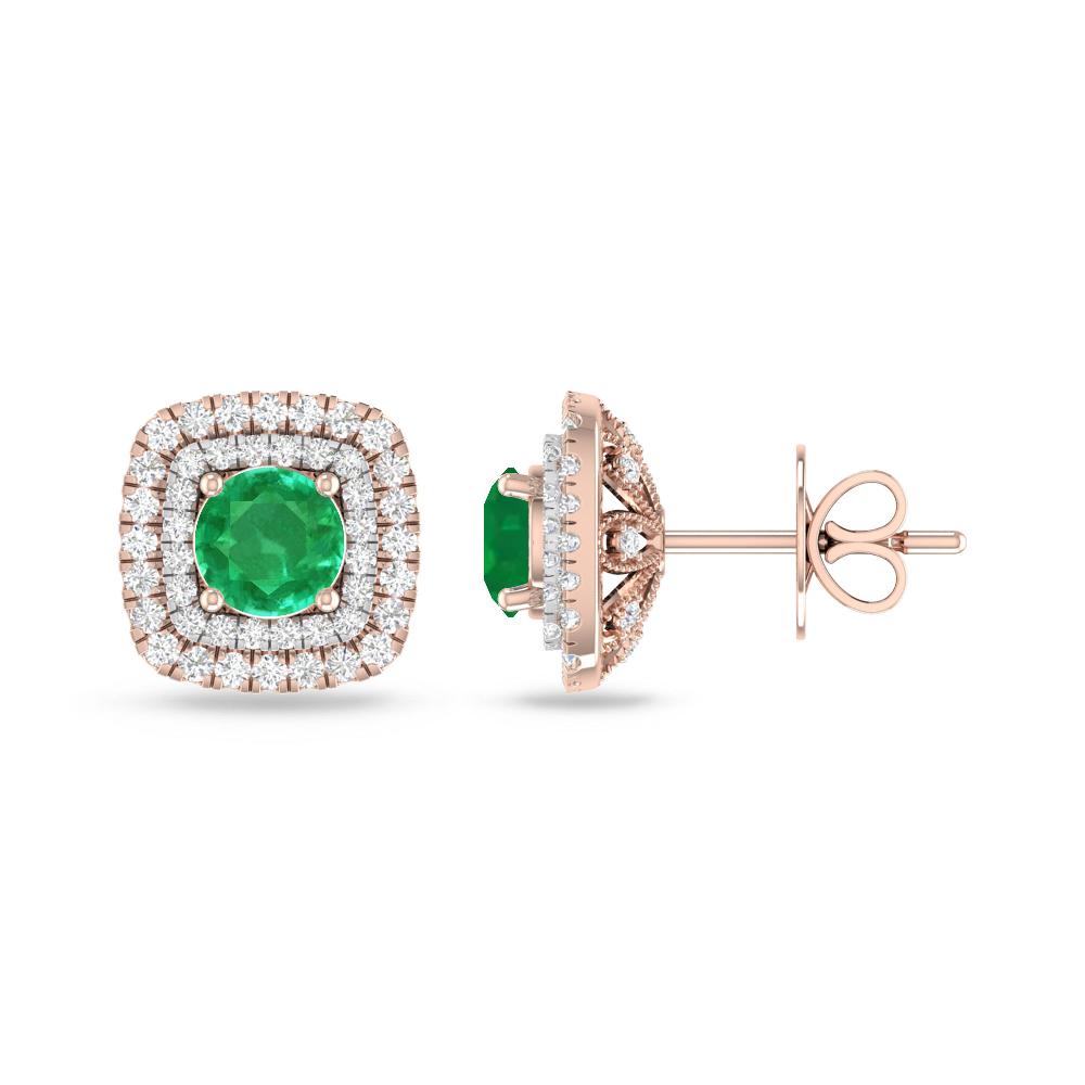 Rose Gold - Emerald