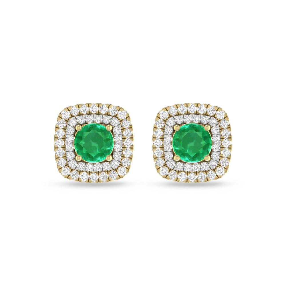 Yellow Gold - Emerald