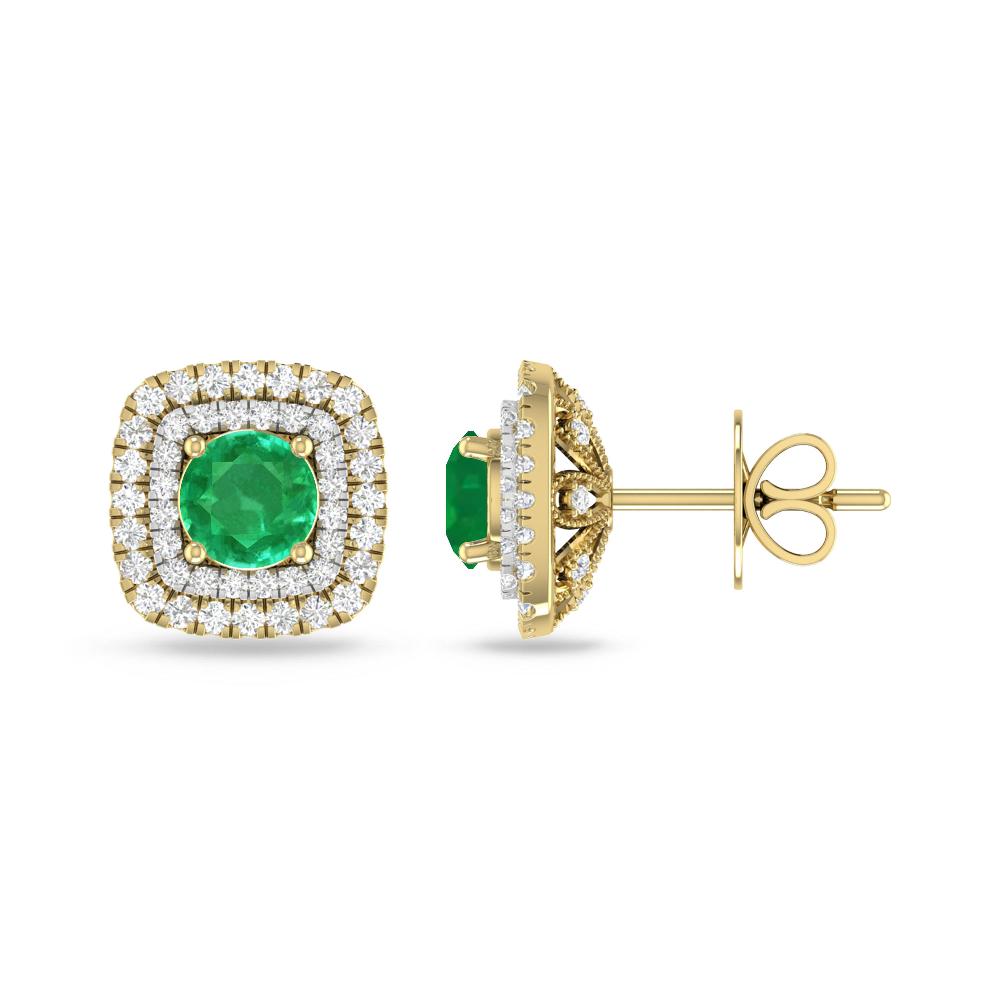 Yellow Gold - Emerald