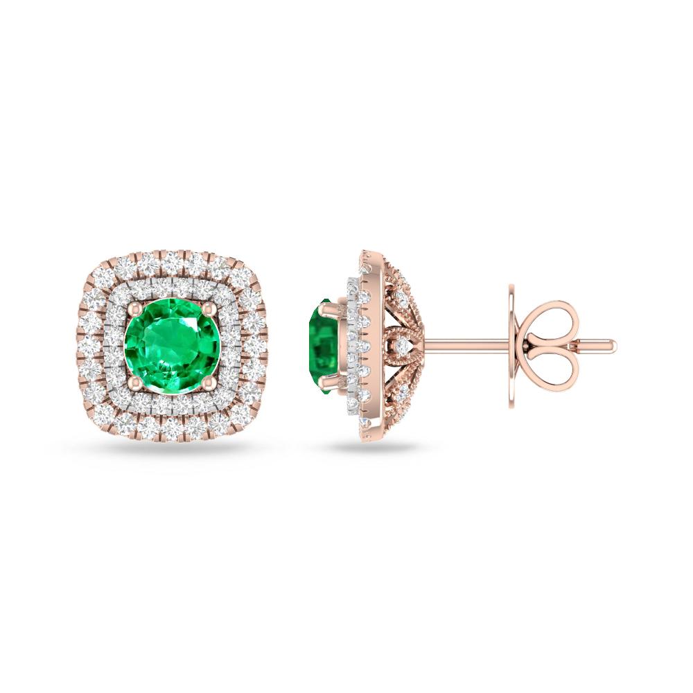 Rose Gold - Emerald