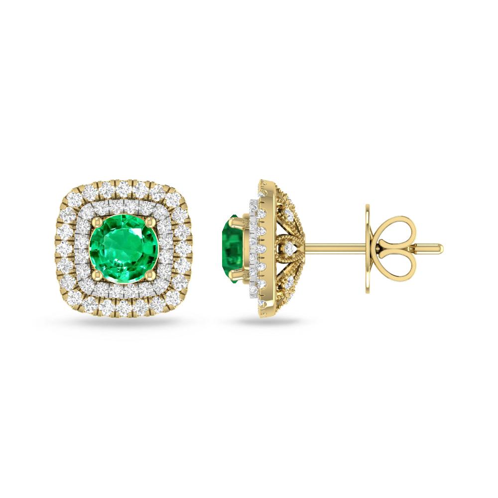 Yellow Gold - Emerald