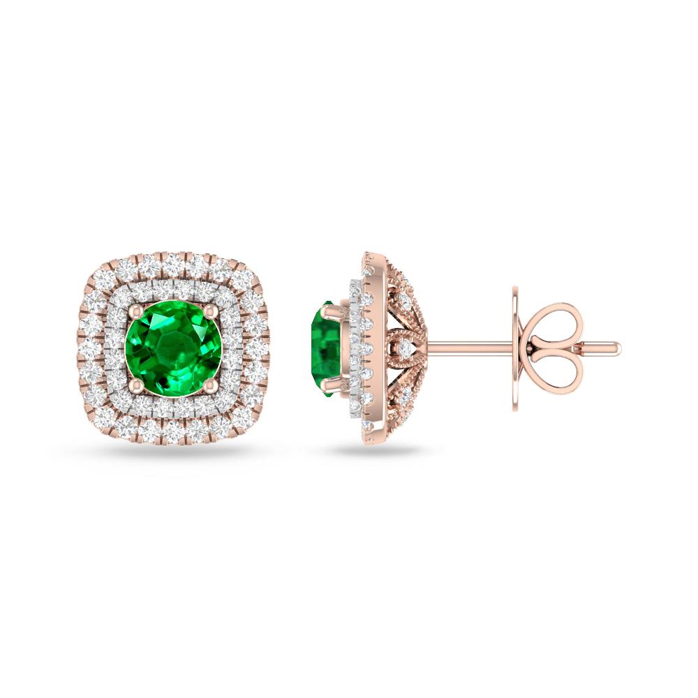 Rose Gold - Emerald