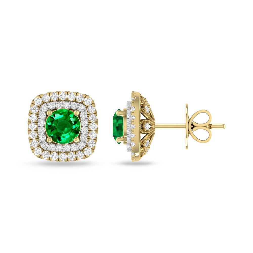 Yellow Gold - Emerald