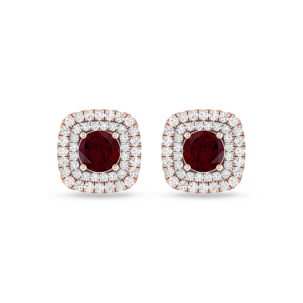 Rose Gold - Garnet