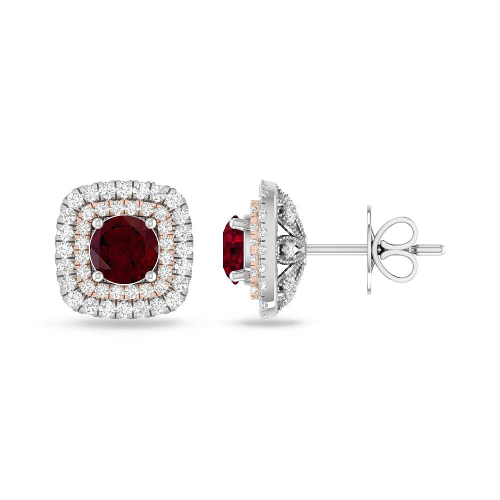 White Gold - Garnet