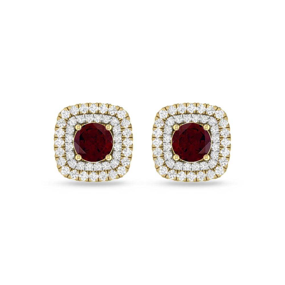 Yellow Gold - Garnet