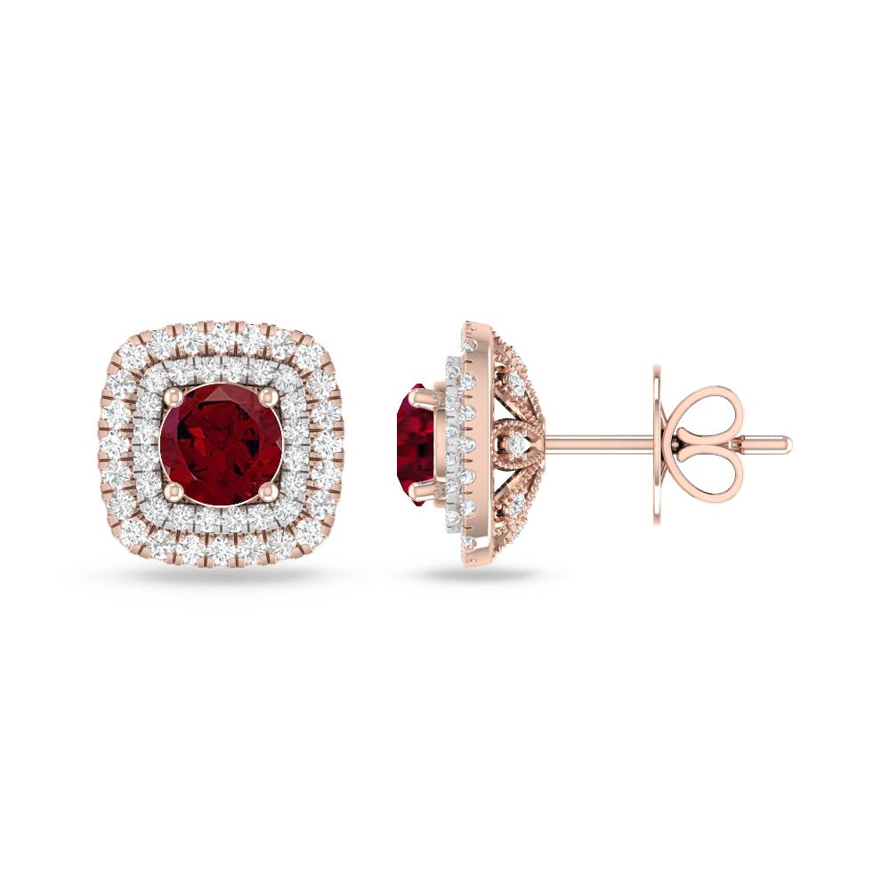 Rose Gold - Garnet