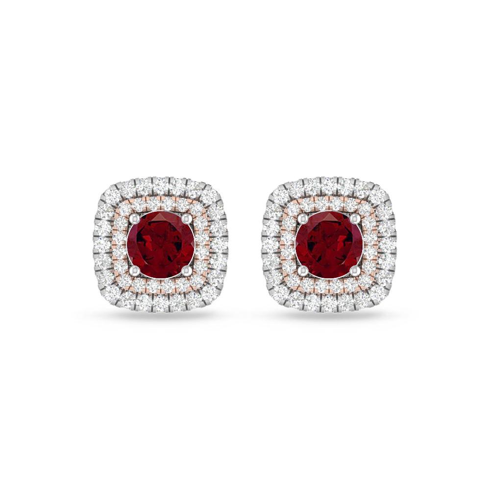 White Gold - Garnet
