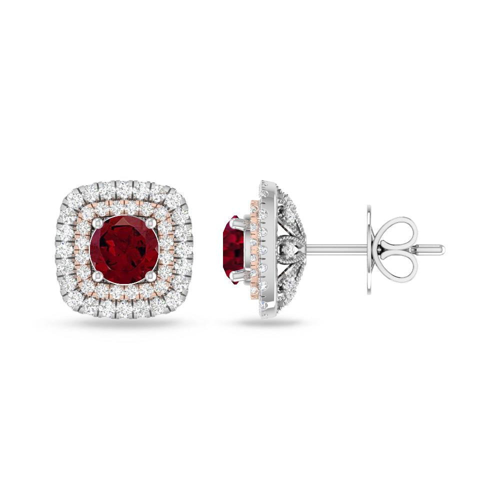 White Gold - Garnet