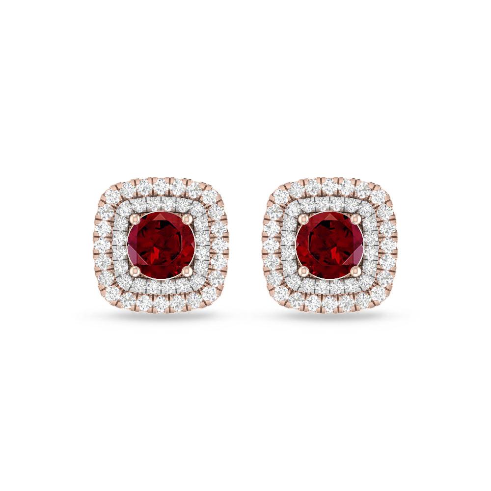 Rose Gold - Garnet