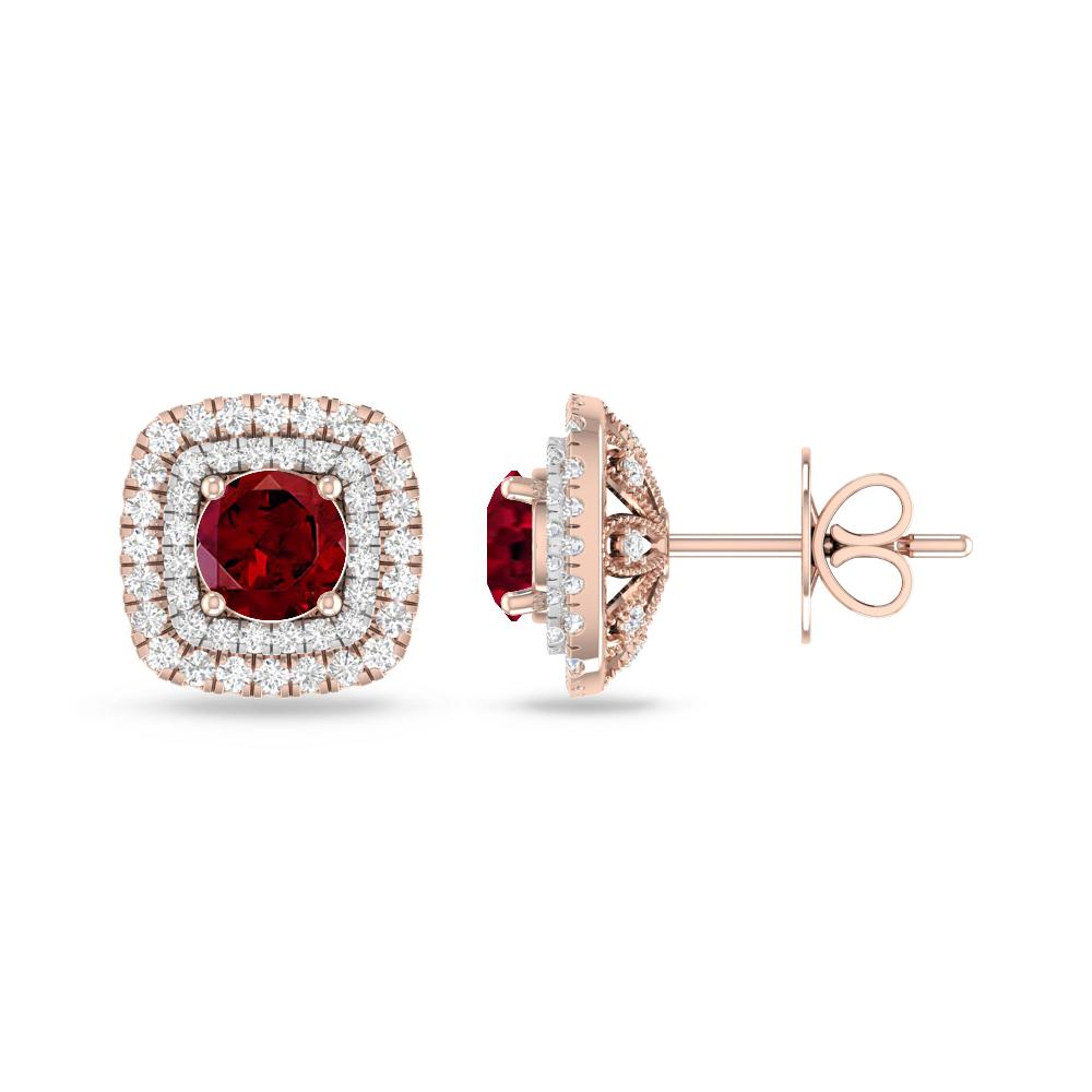 Rose Gold - Garnet