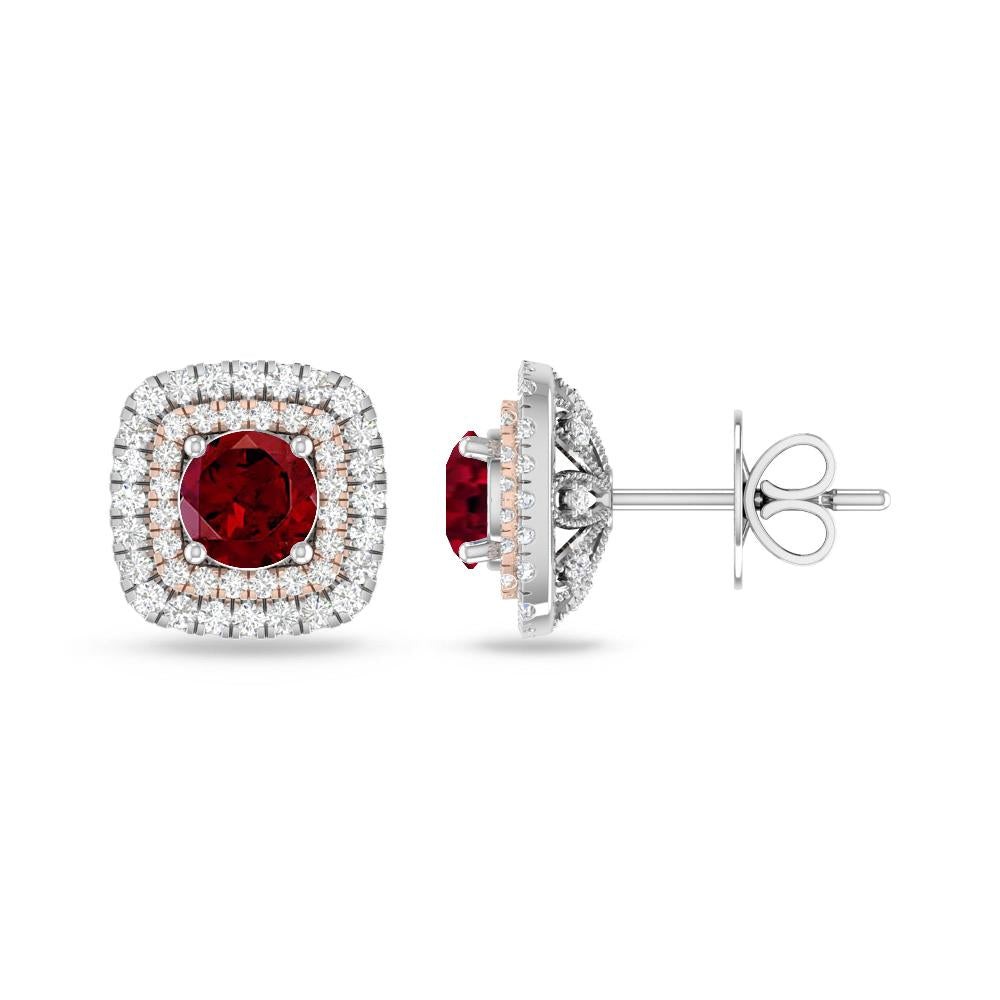 White Gold - Garnet