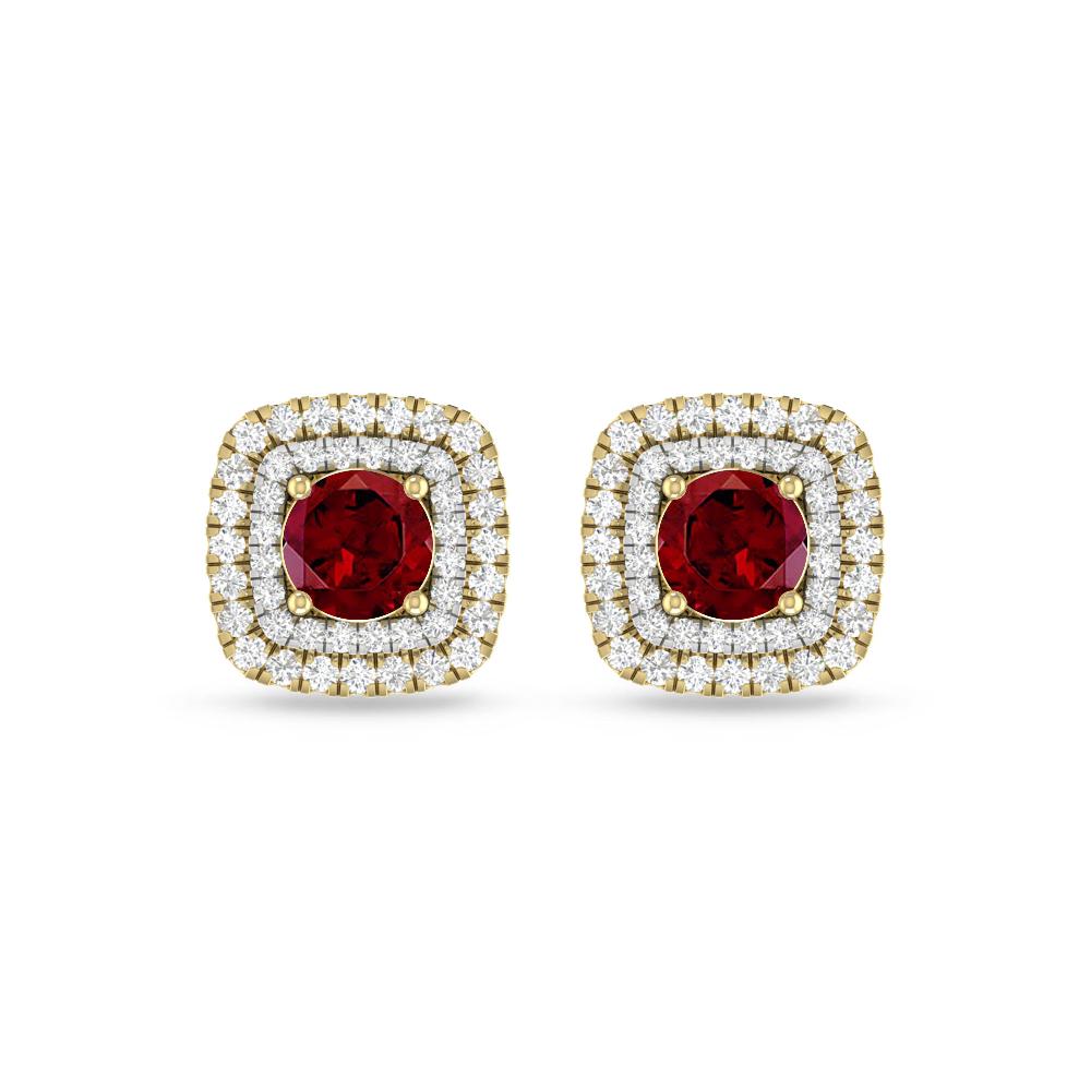 Yellow Gold - Garnet