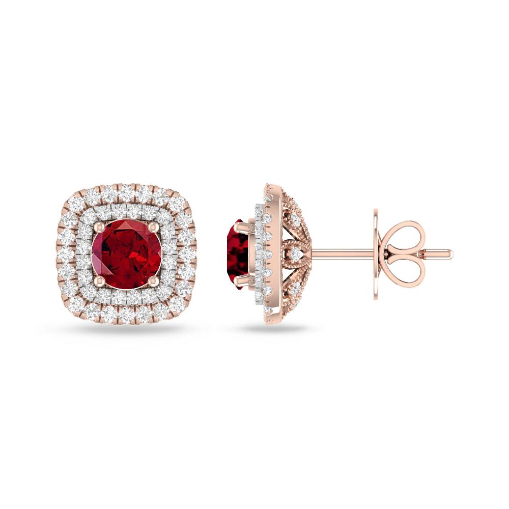 Rose Gold - Garnet