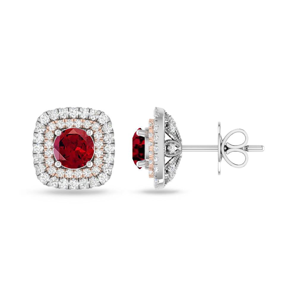 White Gold - Garnet