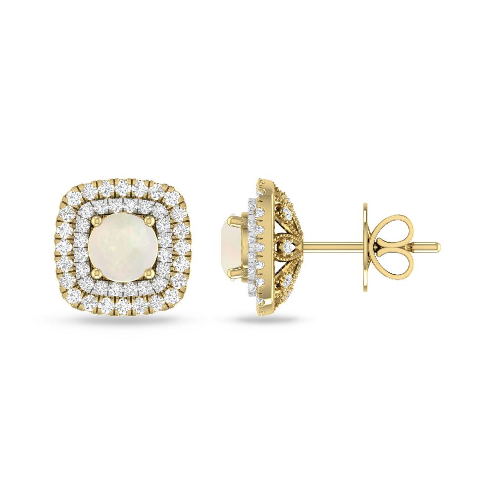 Yellow Gold - Opal