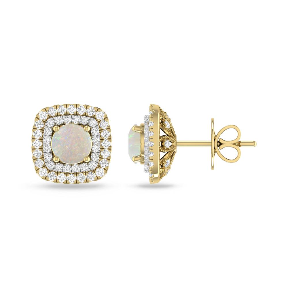 Yellow Gold - Opal