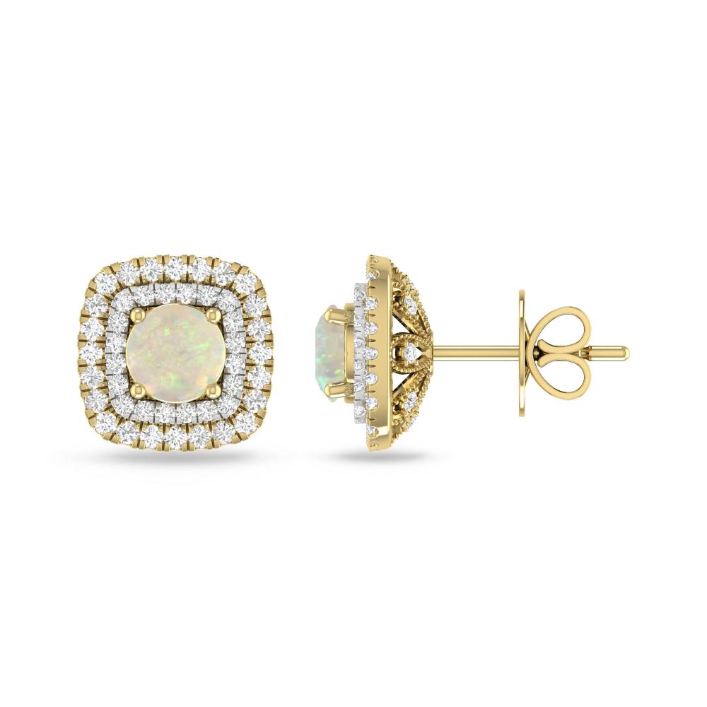 Yellow Gold - Opal