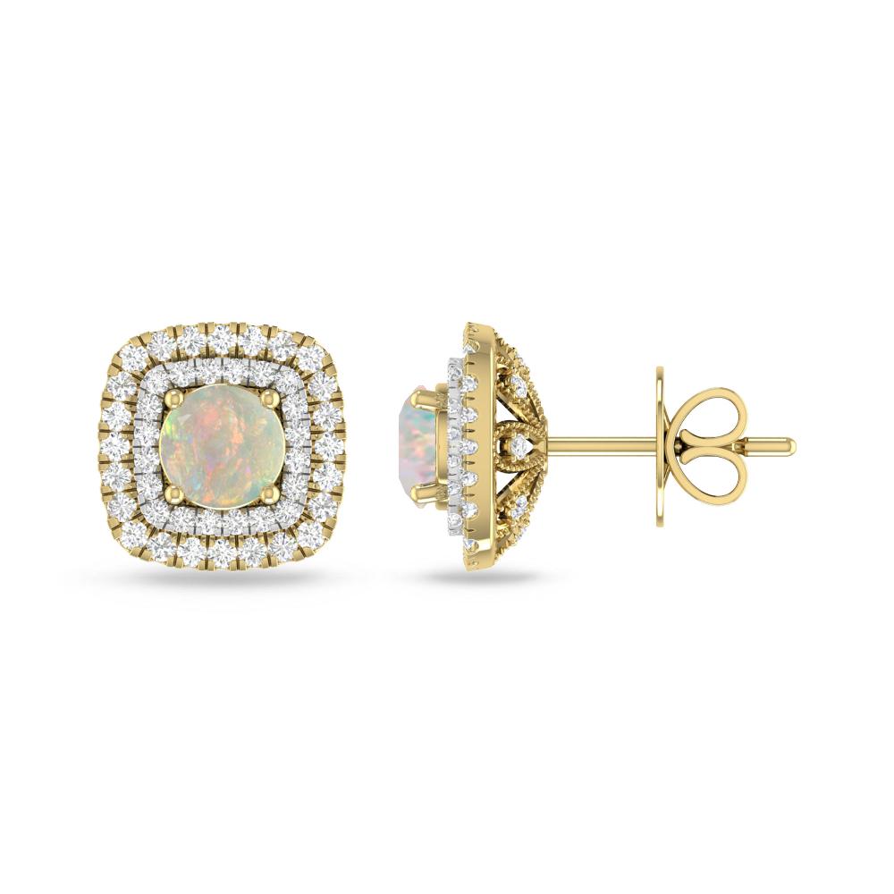 Yellow Gold - Opal