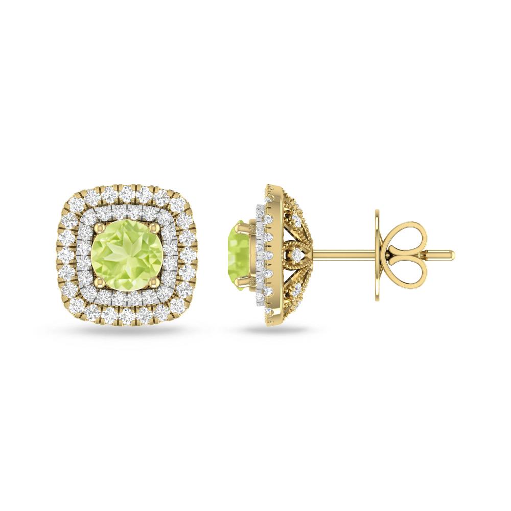 Yellow Gold - Peridot