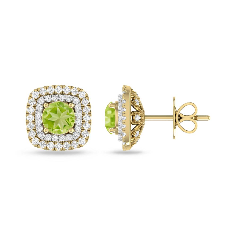 Yellow Gold - Peridot