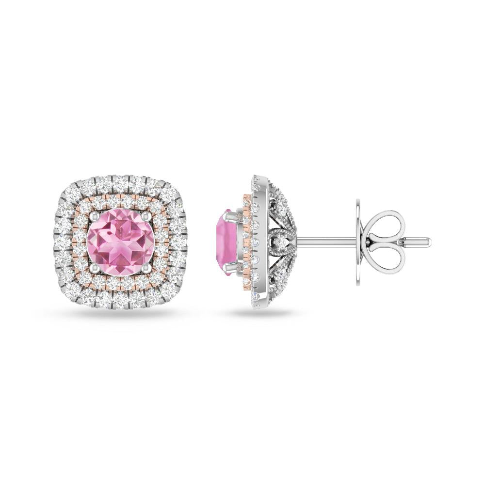 White Gold - Pink Tourmaline