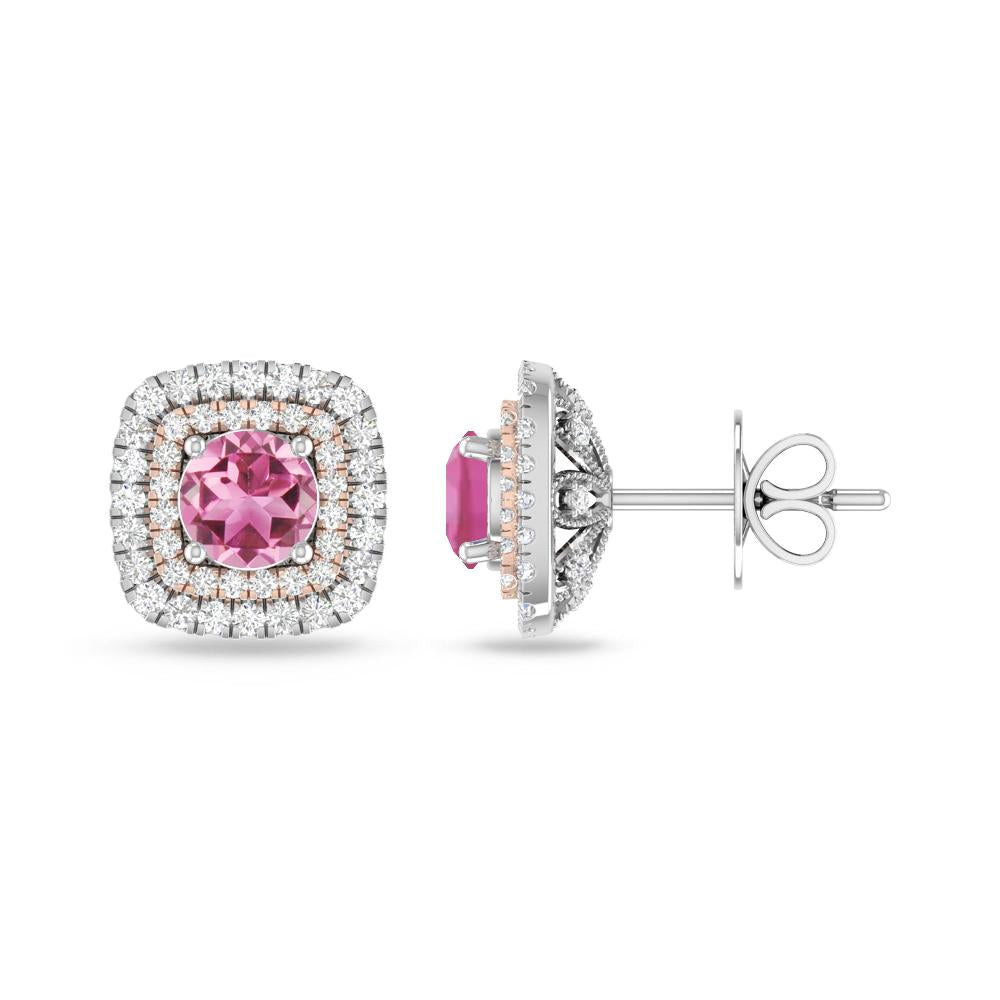 White Gold - Pink Tourmaline