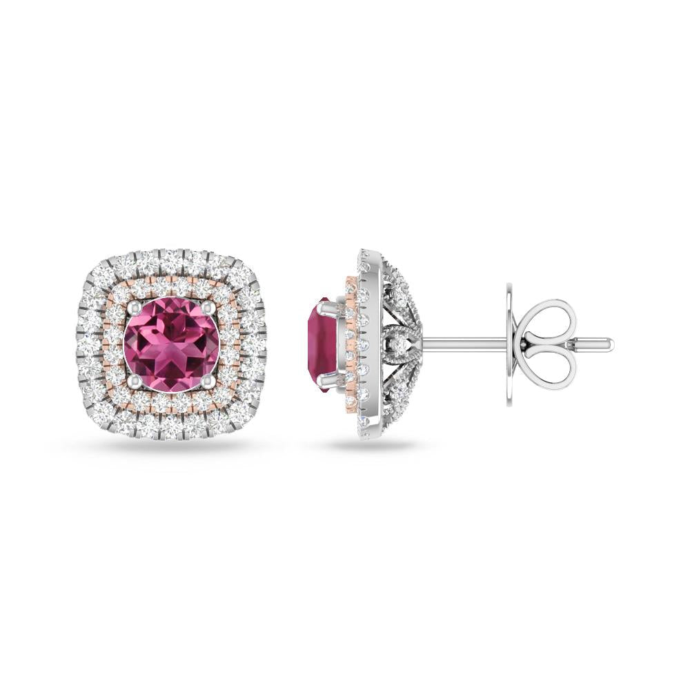 White Gold - Pink Tourmaline