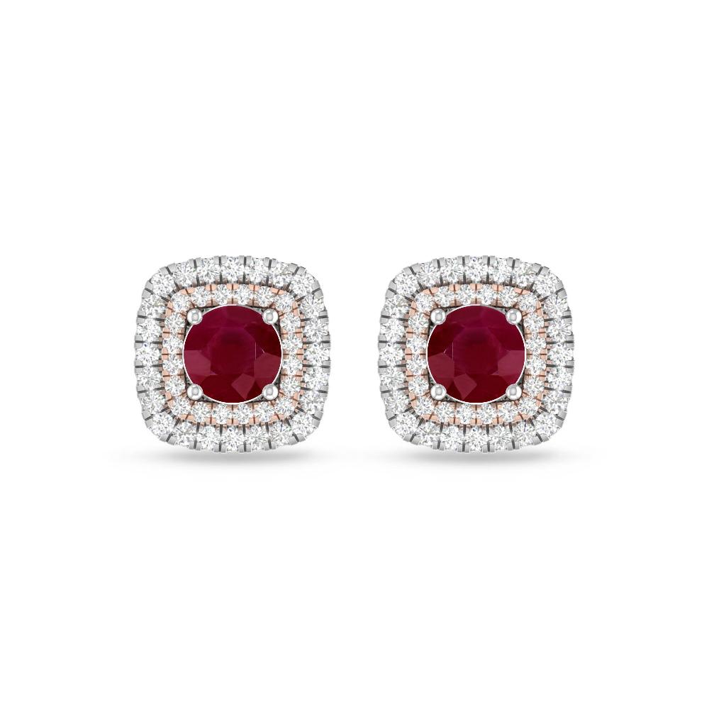 White Gold - Ruby