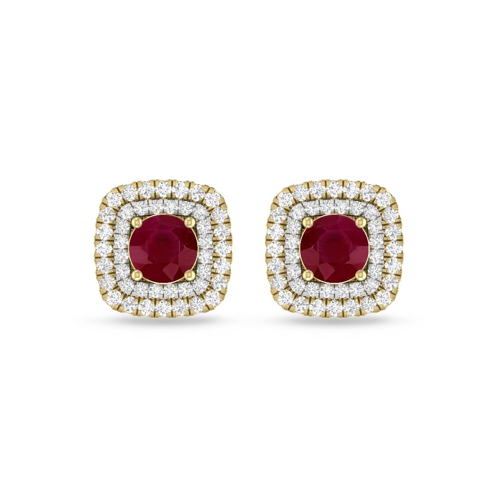 Yellow Gold - Ruby