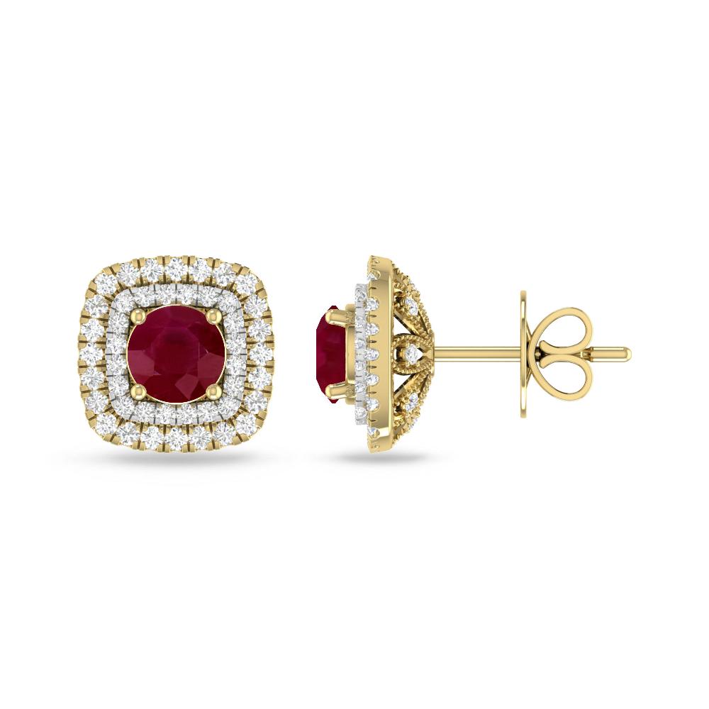 Yellow Gold - Ruby