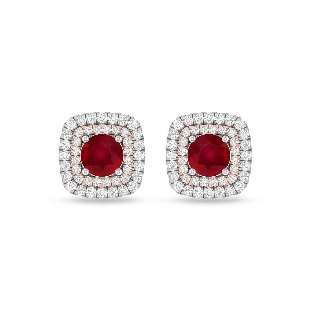 White Gold - Ruby