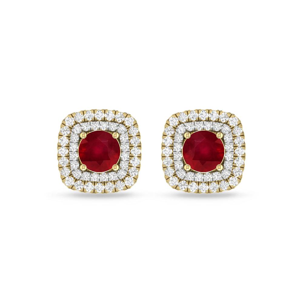 Yellow Gold - Ruby