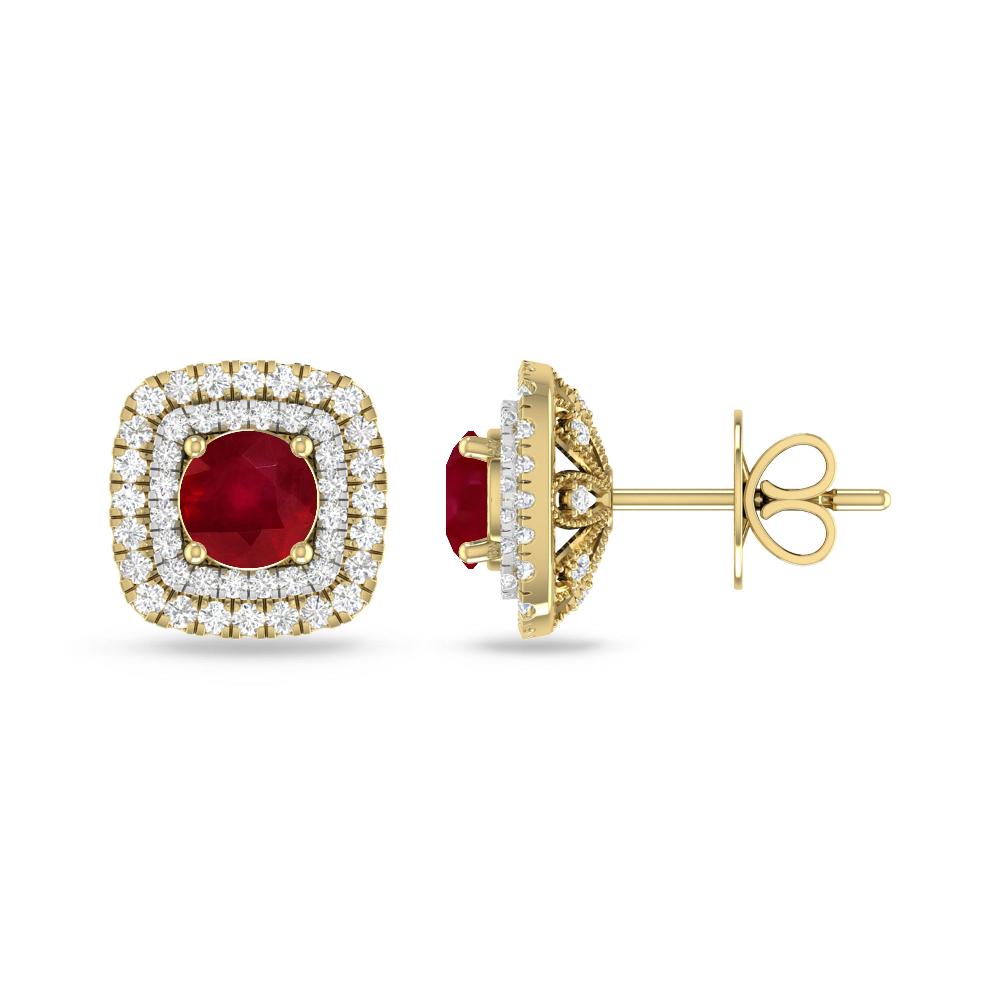 Yellow Gold - Ruby