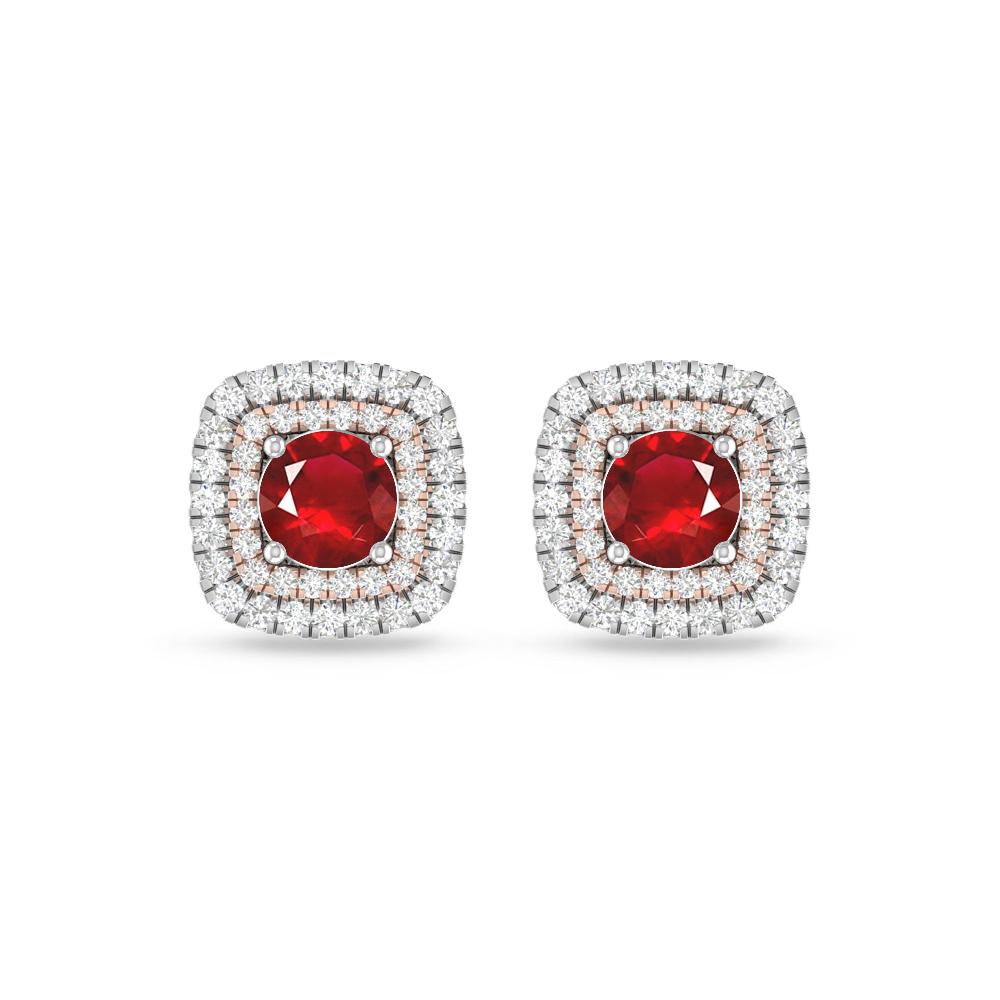 White Gold - Ruby