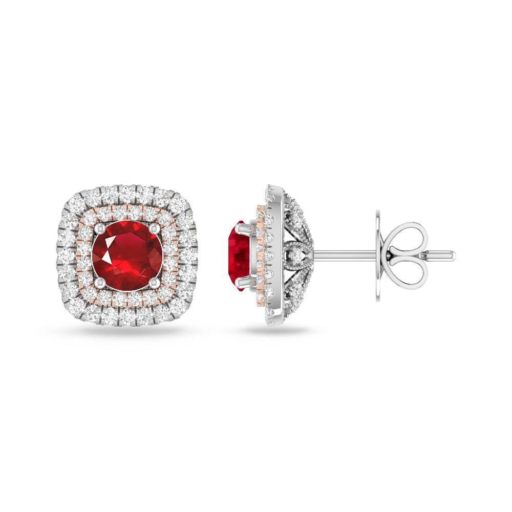 White Gold - Ruby