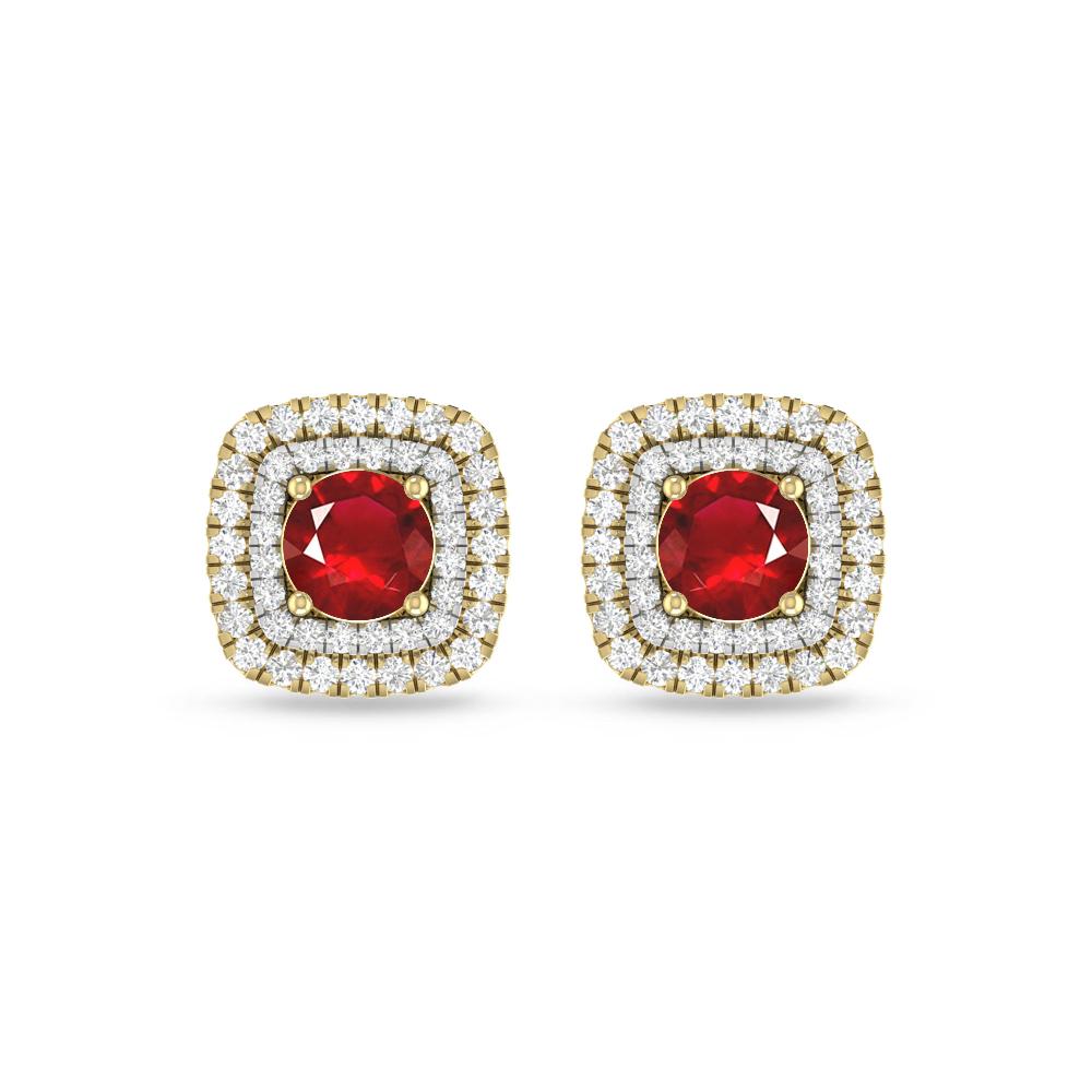 Yellow Gold - Ruby