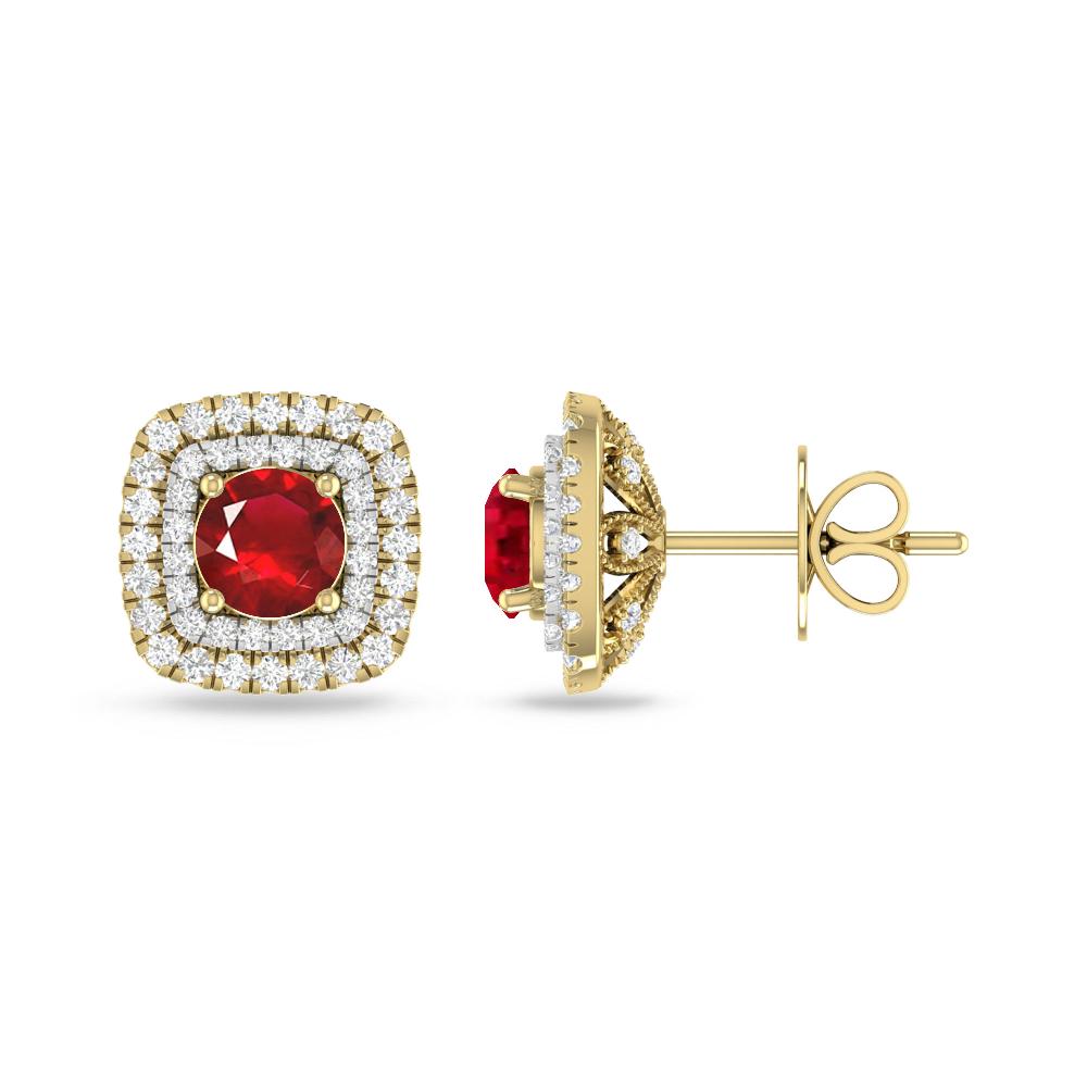 Yellow Gold - Ruby