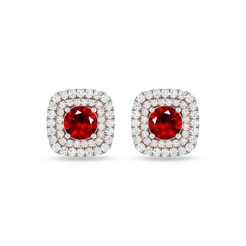 White Gold - Ruby