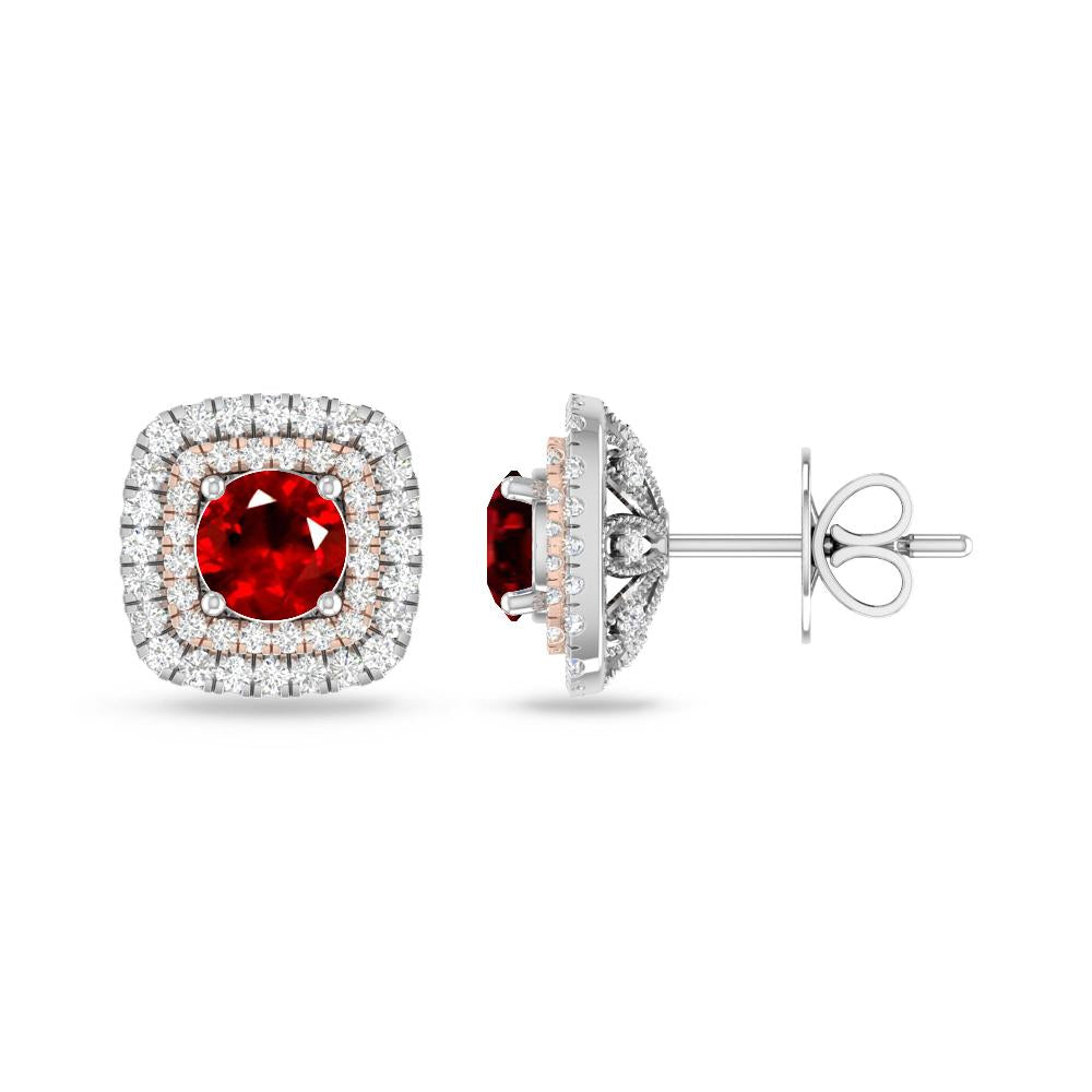 White Gold - Ruby