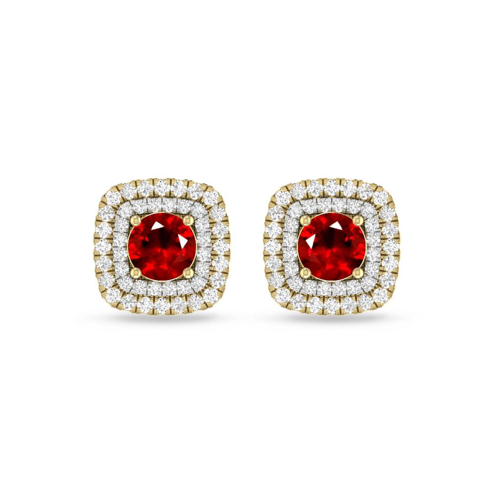 Yellow Gold - Ruby