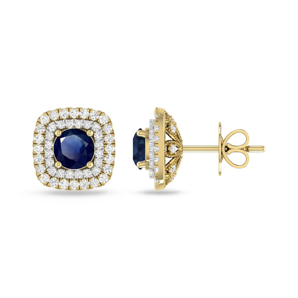 Yellow Gold - Sapphire