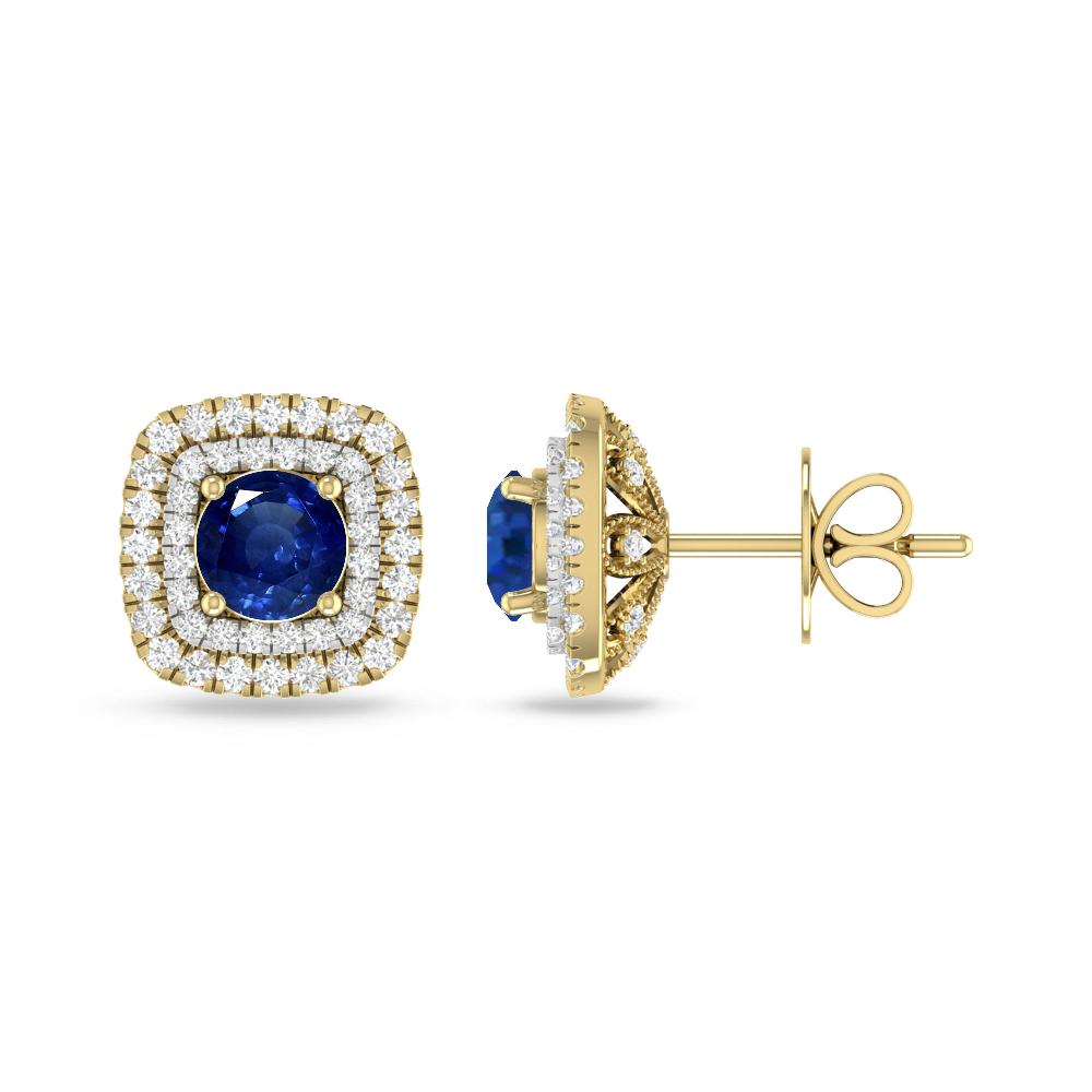 Yellow Gold - Sapphire