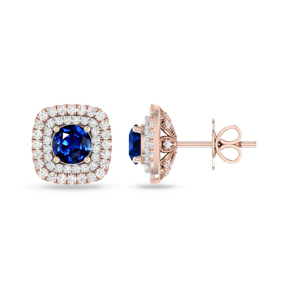 Rose Gold - Sapphire