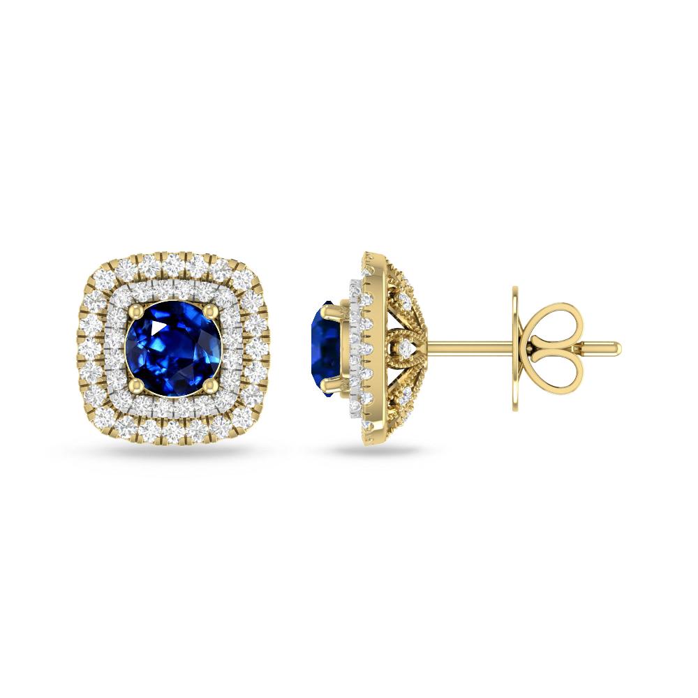 Yellow Gold - Sapphire