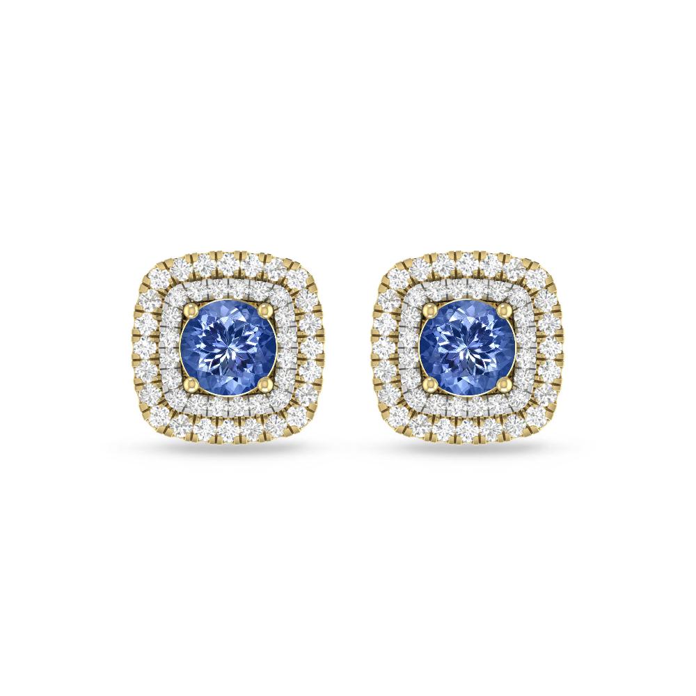Yellow Gold - Tanzanite