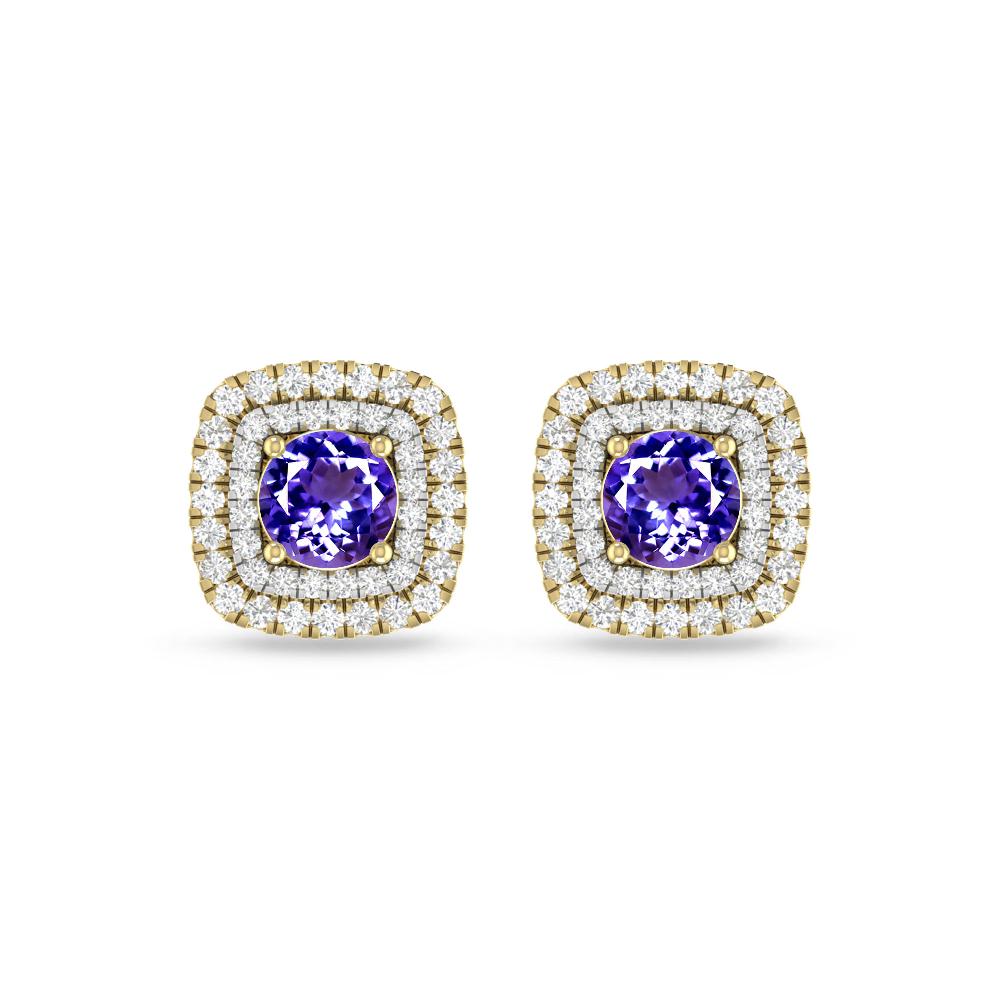 Yellow Gold - Tanzanite