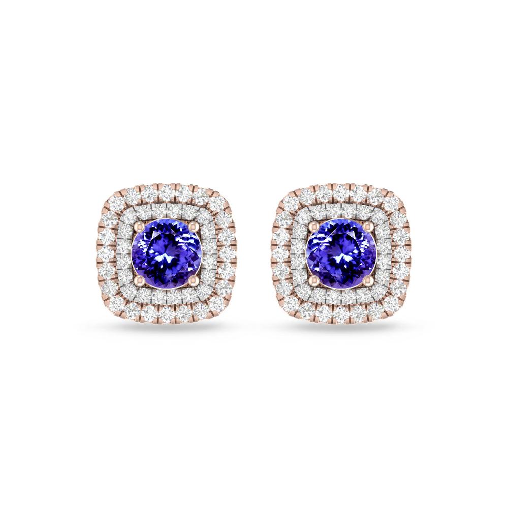 Rose Gold - Tanzanite