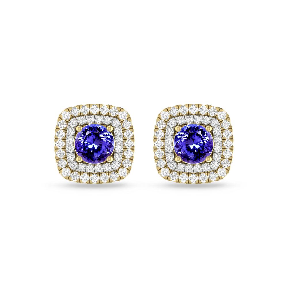 Yellow Gold - Tanzanite
